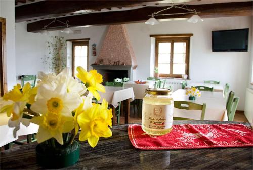 Μια τηλεόραση ή/και κέντρο ψυχαγωγίας στο Agriturismo Prato Fiorito