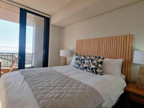 Katil atau katil-katil dalam bilik di Ocean Delight - Mossel Cove Unit 203