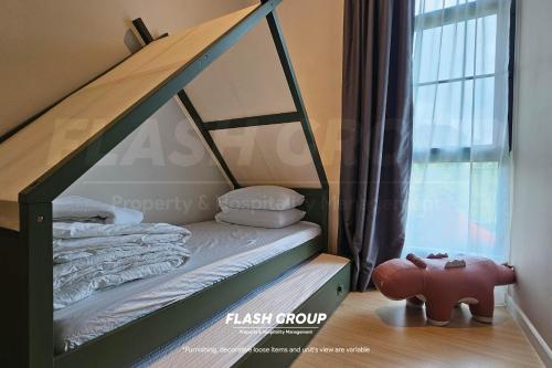 Katil atau katil-katil dalam bilik di Enclave Premium Suites at Bukit Tinggi