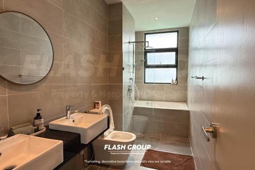Bilik mandi di Enclave Premium Suites at Bukit Tinggi