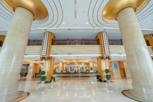Zhangjiajie Chensheng International Hotelにあるシーティングエリア