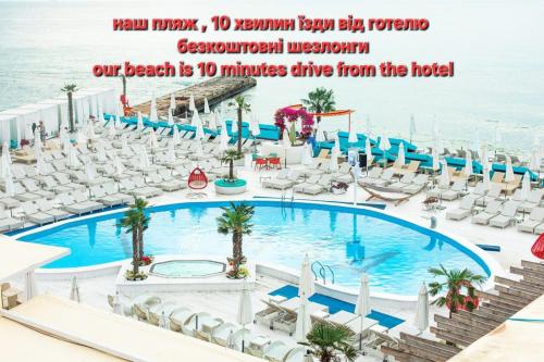 Πισίνα στο ή κοντά στο Hotel Palladium