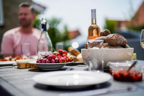 Jídlo v prázdninového areálu nebo okolí