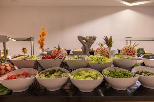 الطعام في المنتجعات أو بالجوار