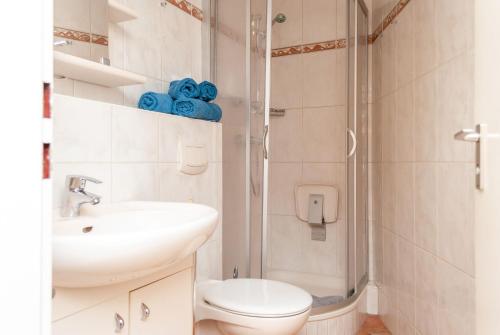 Koupelna v ubytování Haus Hanseatic, Wohnung 204