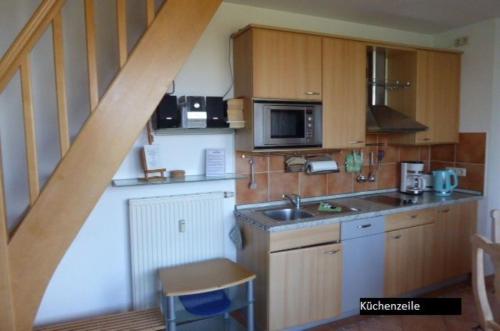 Køkken eller tekøkken på Haus Meeresblick WM516