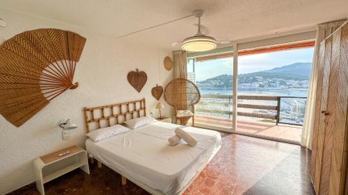 An apartment with an ocean view