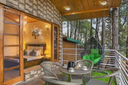 Balkón nebo terasa v ubytování Villa Sparklewoods