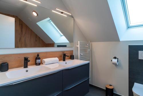 Koupelna v ubytování Le Lodge de Sainte-Anne - Cadre bucolique