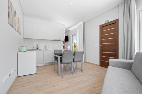 Dapur atau dapur kecil di North View Guesthouse