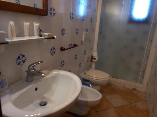 Koupelna v ubytování BOTTE - Appartementi Il Palmento