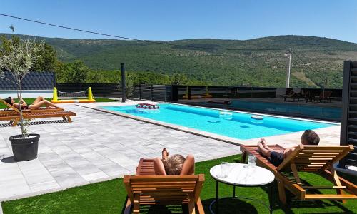 Πισίνα στο ή κοντά στο Villa Silence Relax