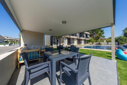 Χώρος καθιστικού στο Dede Suites Fethiye