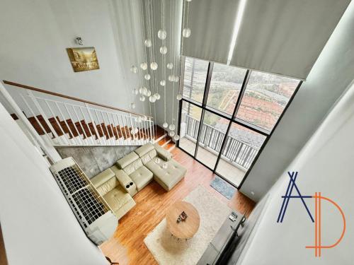 Ruang duduk di i-City Shah Alam Residences by ASDEH Suites