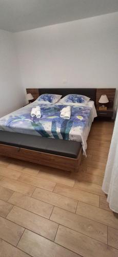 Cama o camas de una habitación en Apartment VeroMar