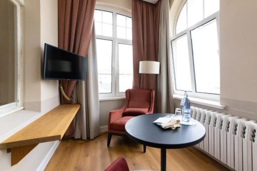 Μια τηλεόραση ή/και κέντρο ψυχαγωγίας στο Hotel Germania