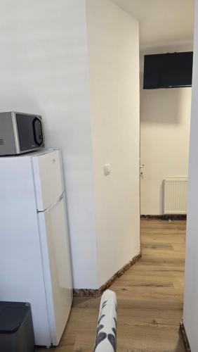 Apartmaji Despotoski Mojstranaにあるキッチンまたは簡易キッチン