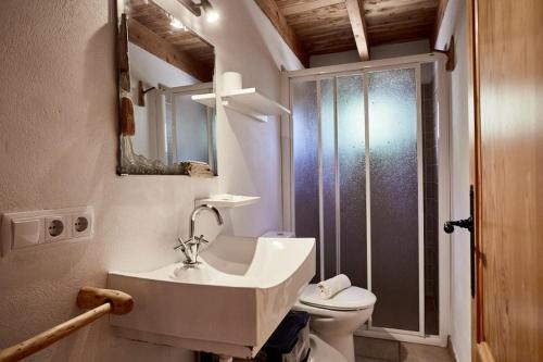 Ένα μπάνιο στο Casa Rustick