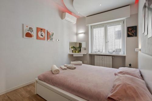 Postel nebo postele na pokoji v ubytování Atelier Martin