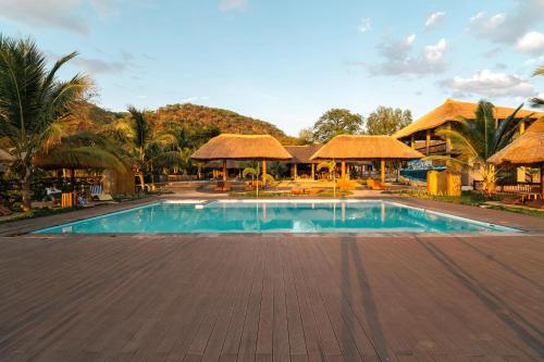 Piscina a Micala Lodge o a prop
