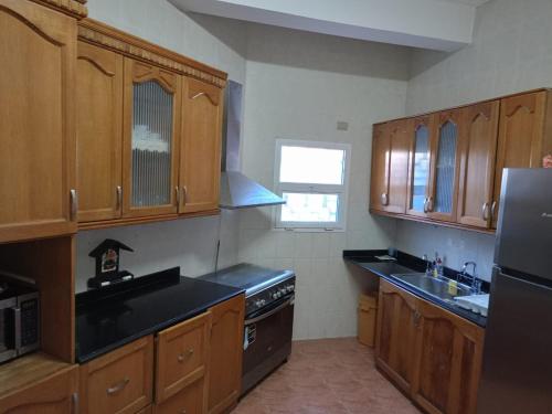 Dapur atau dapur kecil di فيلا رائعه فيو رائع