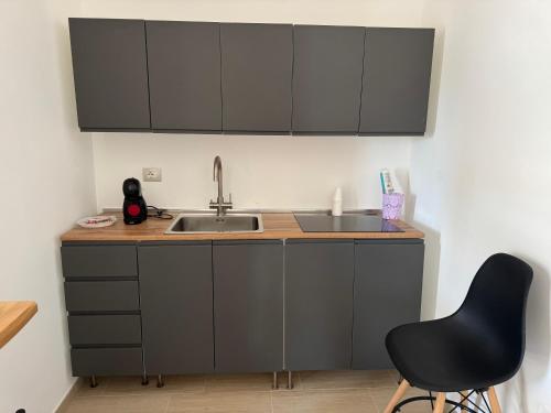 Kuchyň nebo kuchyňský kout v ubytování Casa Mareblu