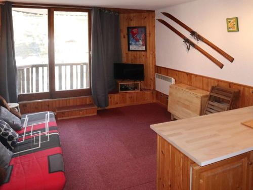 Studio 4 pers. au cœur des Orres 1650, balcon sud, proximité commerces - FR-1-322-583