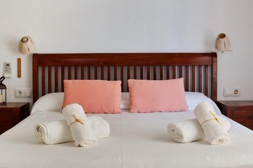 Cama ou camas em um quarto em Can Guasch
