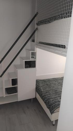Postel nebo postele na pokoji v ubytování Apartma Val - Koper