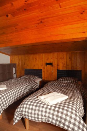 Chalet Viñalesにあるベッド