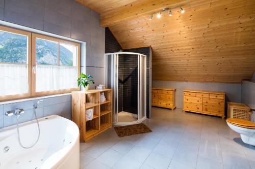Koupelna v ubytování W & S Executive Apartments - Hallstatt II