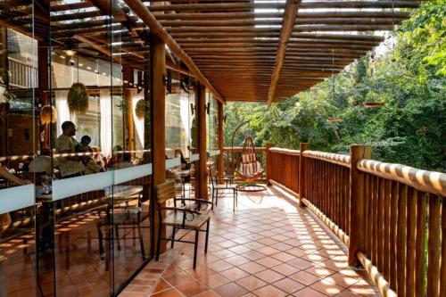 Балкон или терраса в Kalango Hotel Boutique