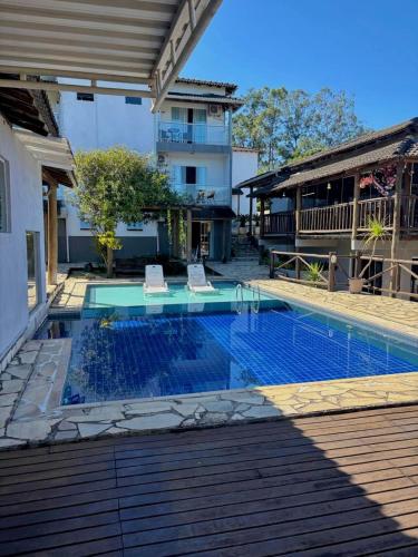 Kolam renang di atau dekat dengan Penedo House Pousada