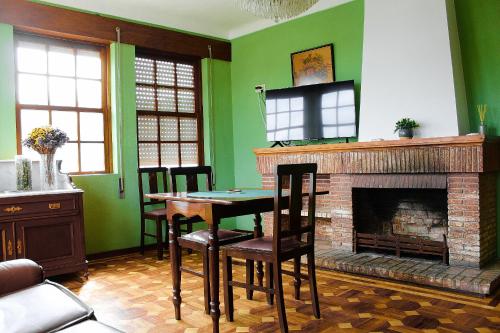 Χώρος καθιστικού στο Casa De Quintãs
