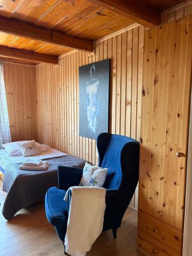Postel nebo postele na pokoji v ubytování Cisza pod Tatrami
