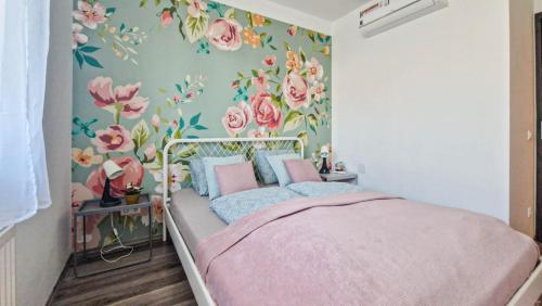 Posteľ alebo postele v izbe v ubytovaní Amphora Luxury Apartment with FREE private Parking and cozy Balcony