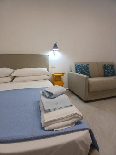 Katil atau katil-katil dalam bilik di HOME 23 apartament