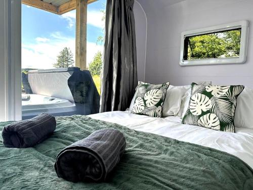 Ένα ή περισσότερα κρεβάτια σε δωμάτιο στο The Lux Pod