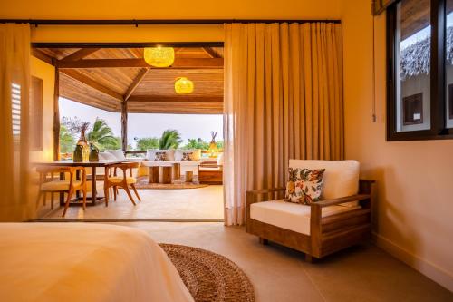 Postel nebo postele na pokoji v ubytování Villa Florens