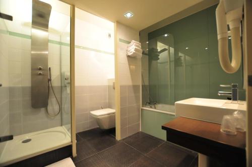 Ванная комната в Hotel Europole
