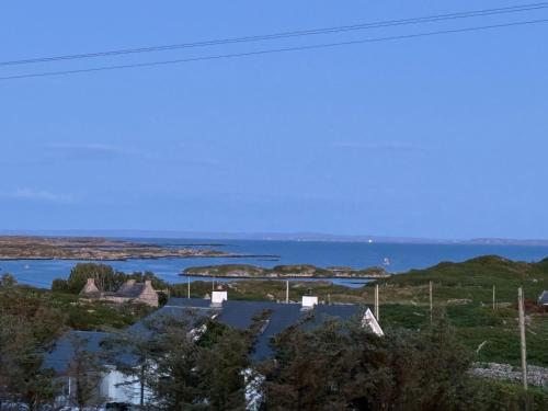 a view of the ocean from a house at Tigh Oisin in Lettermullan