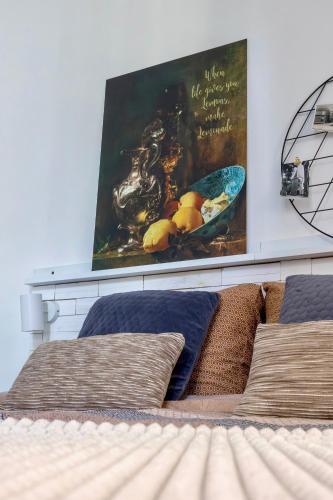 Katil atau katil-katil dalam bilik di "In de Kloosterhof" Gratis privé parkeren
