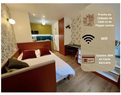 CHEVREUIL studio au calme et confortable en centre ville