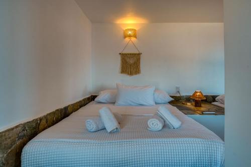Кровать или кровати в номере MareSole Life By the Sea