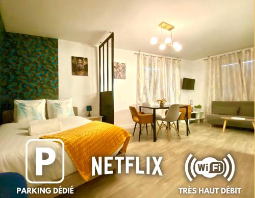 Le Gatsby - Hypercentre, Parking, Netflix, Calme