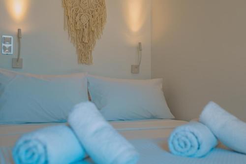 Кровать или кровати в номере MareSole Life By the Sea