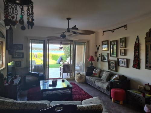 Posezení v ubytování Telal Compound Ain EL Sokhna Sea and pool Villa