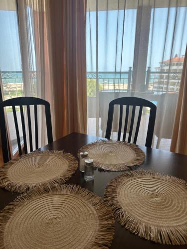 Część wypoczynkowa w obiekcie Sea view Apartment South Beach Tsarevo