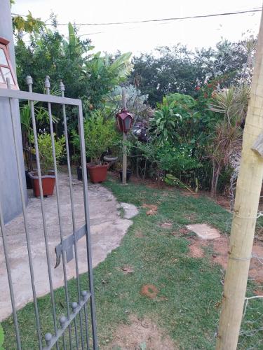 Taman di luar Kitnet - quarto - privativo