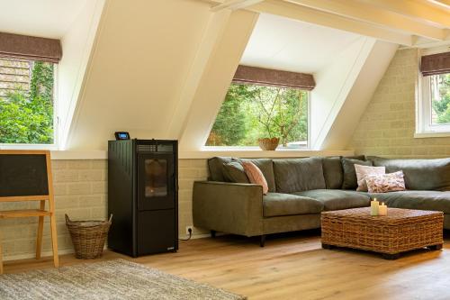 Posezení v ubytování Boshuisje Rekem - Nilsson